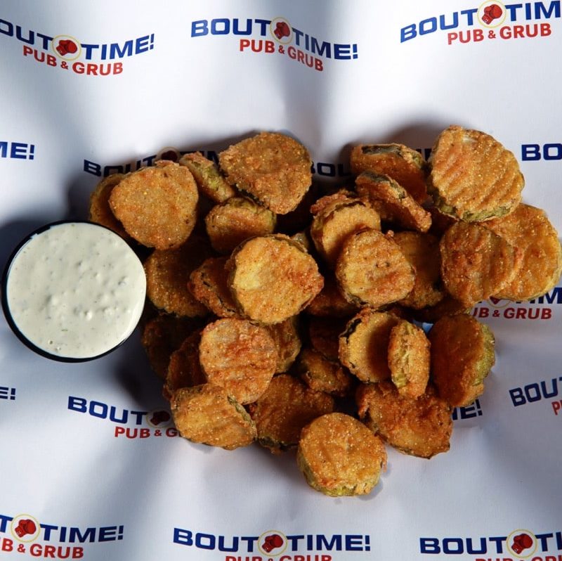 Our pickles lightly breaded and deep fried. Served with jalapeno dip.