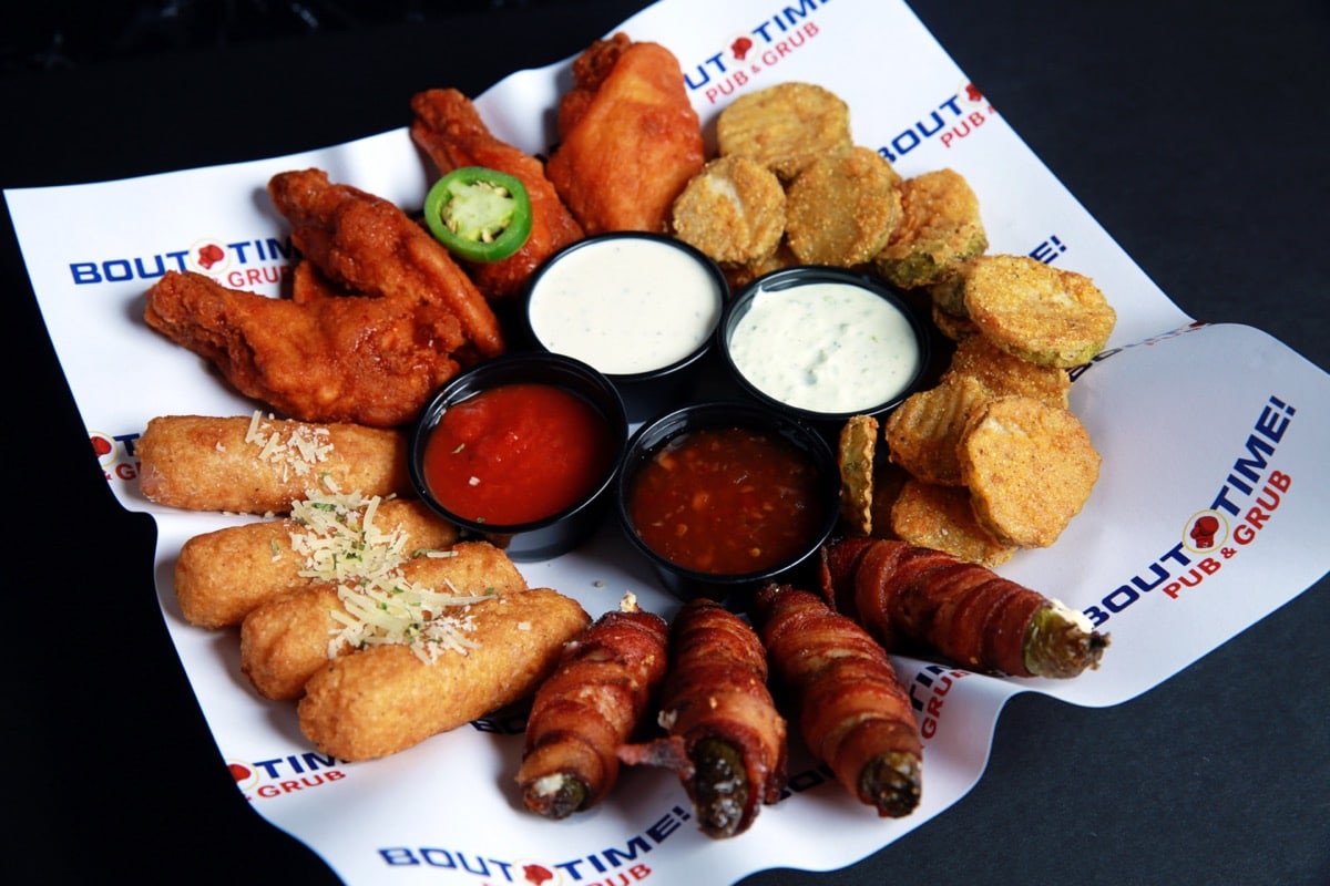 8 Delicious Appetizers to Try at ‘Bout Time Pub and Grub